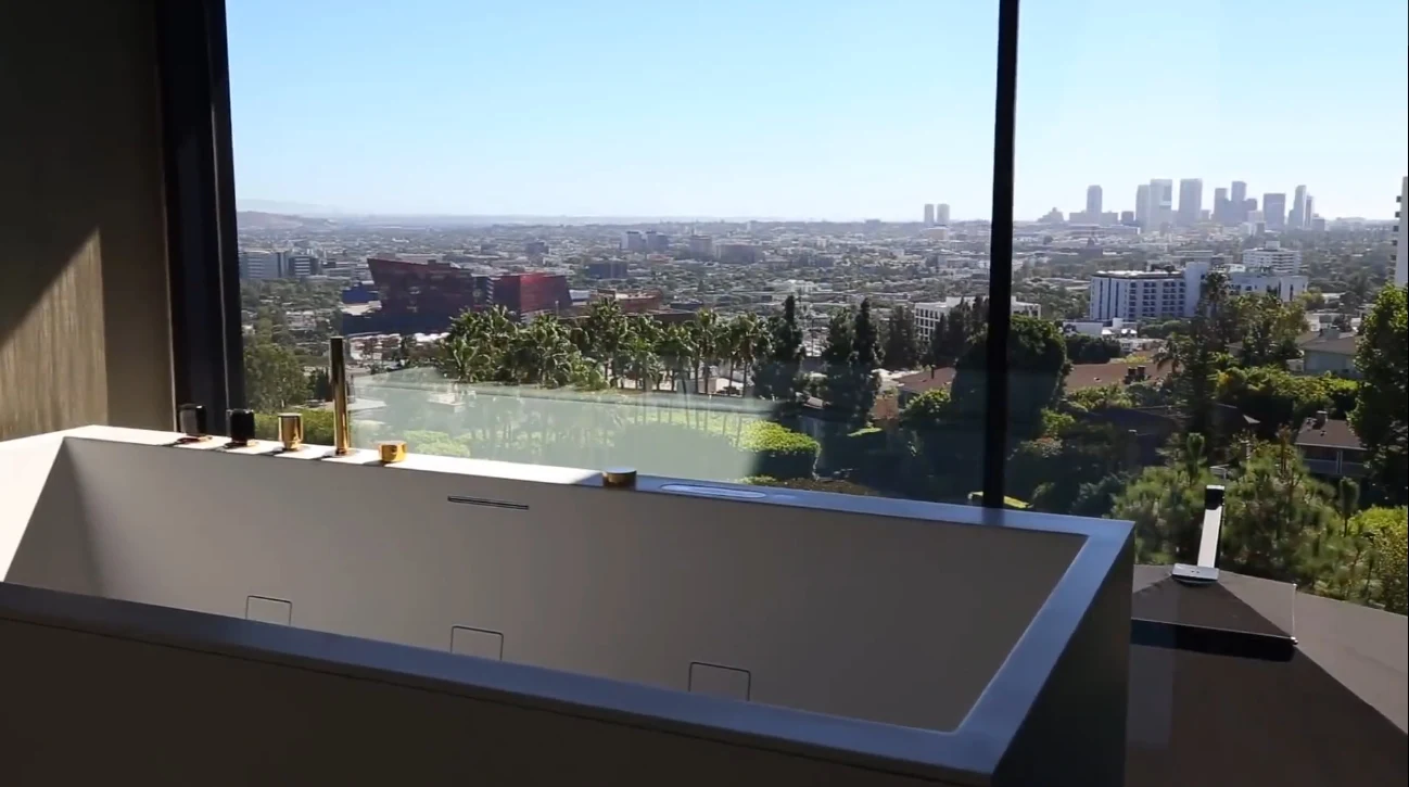 49 Photos vs. $40,000,000 | Holywood Hills Mega Mansion | Los Angeles - Luxury 2-Level Swimming Pools Home & Interior Design Video Tour