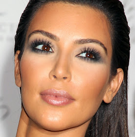 Enhanced Eye Makeup Kim Kardashian 