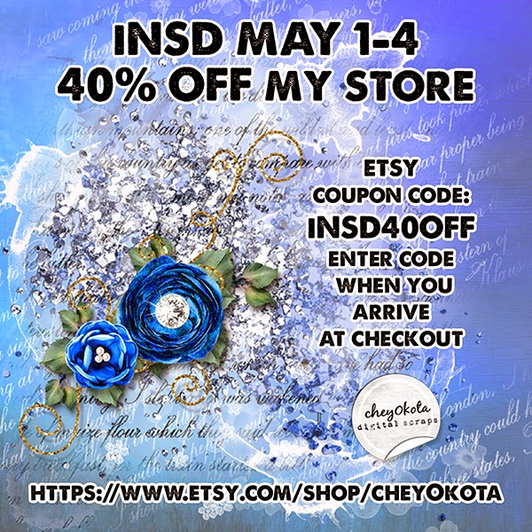 cheyOkota digital scraps NATIONAL SCRAPBOOK DAY SALES + freebies