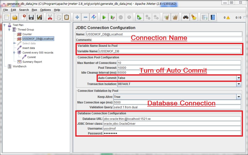 Just Wanna Blog: KM: การใช้งาน Jmeter ทำสร้าง data test ใน database
