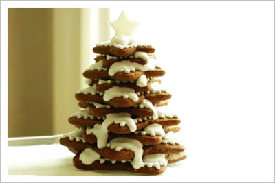 Sapin de Noël aux deux chocolats