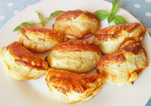 unos hojaldres un poco abiertos