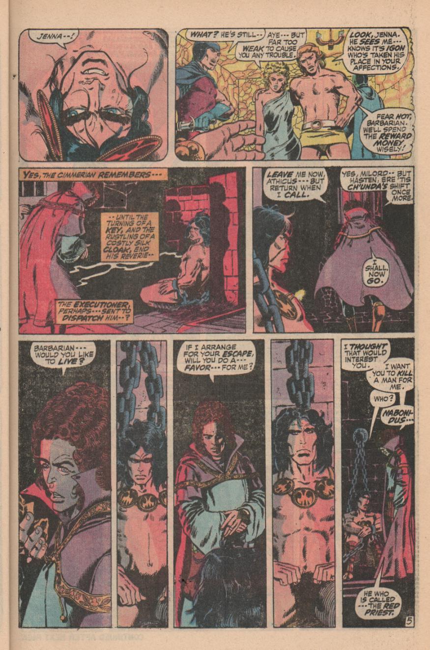 Read online Conan the Barbarian (1970) comic -  Issue #11 - 7