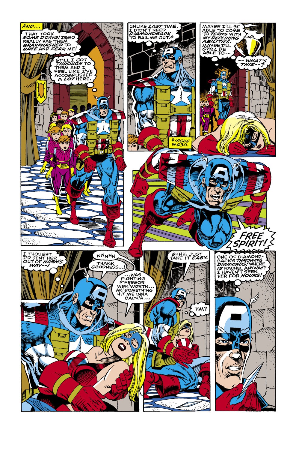 Captain America (1968) Issue #434 #384 - English 5