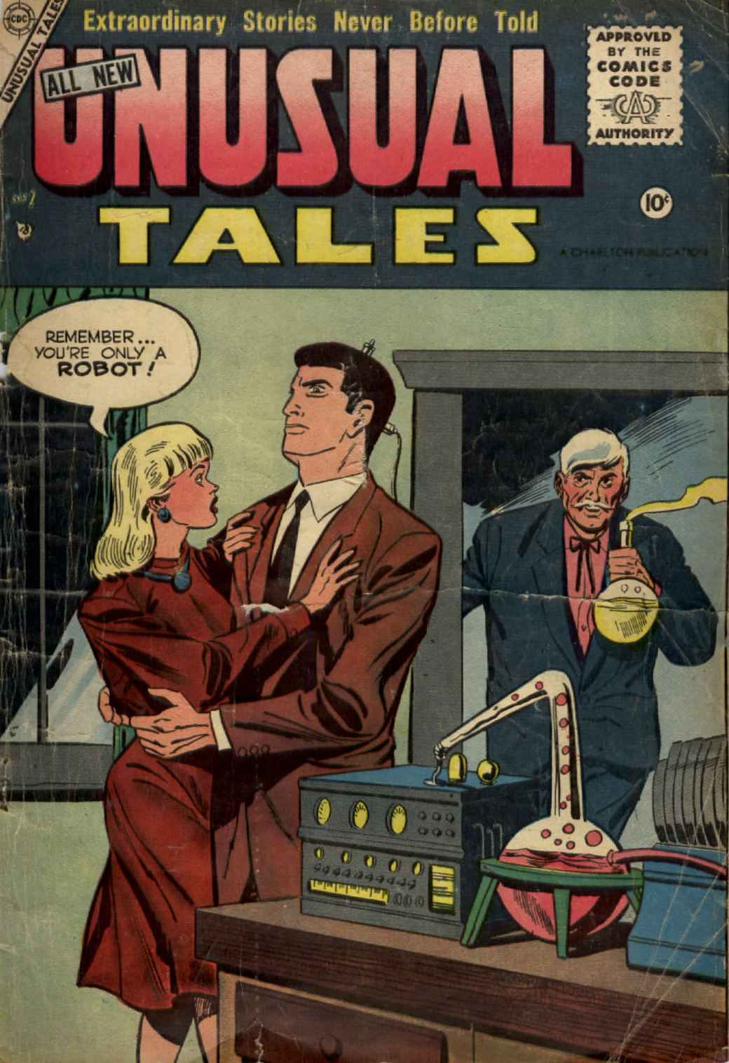 Read online Unusual Tales comic -  Issue #2 - 1