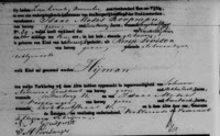 Geboorteakte Hijman Koopman 1851