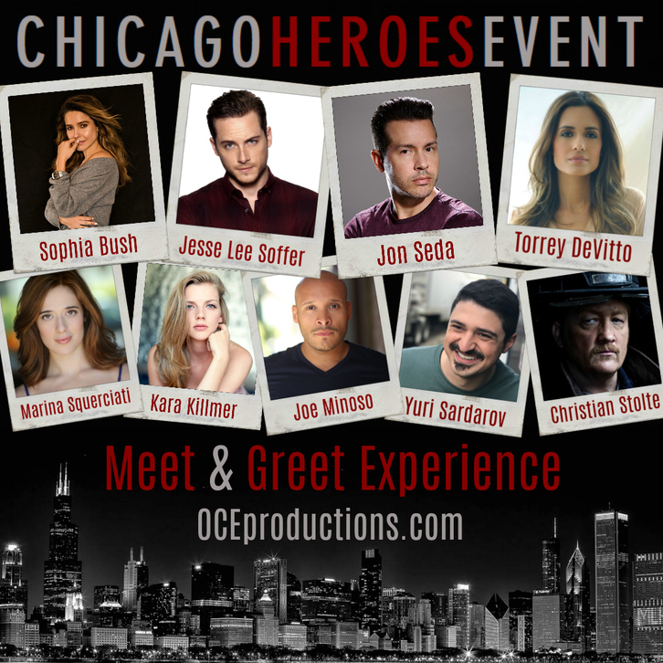 Chicago Heroes Event/ Convention- The 1st official US event for the NBC Chicago Series