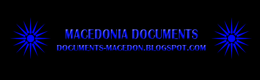 Macedonia Documents