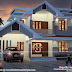 2811 square feet 5 bedroom sloping roof house design