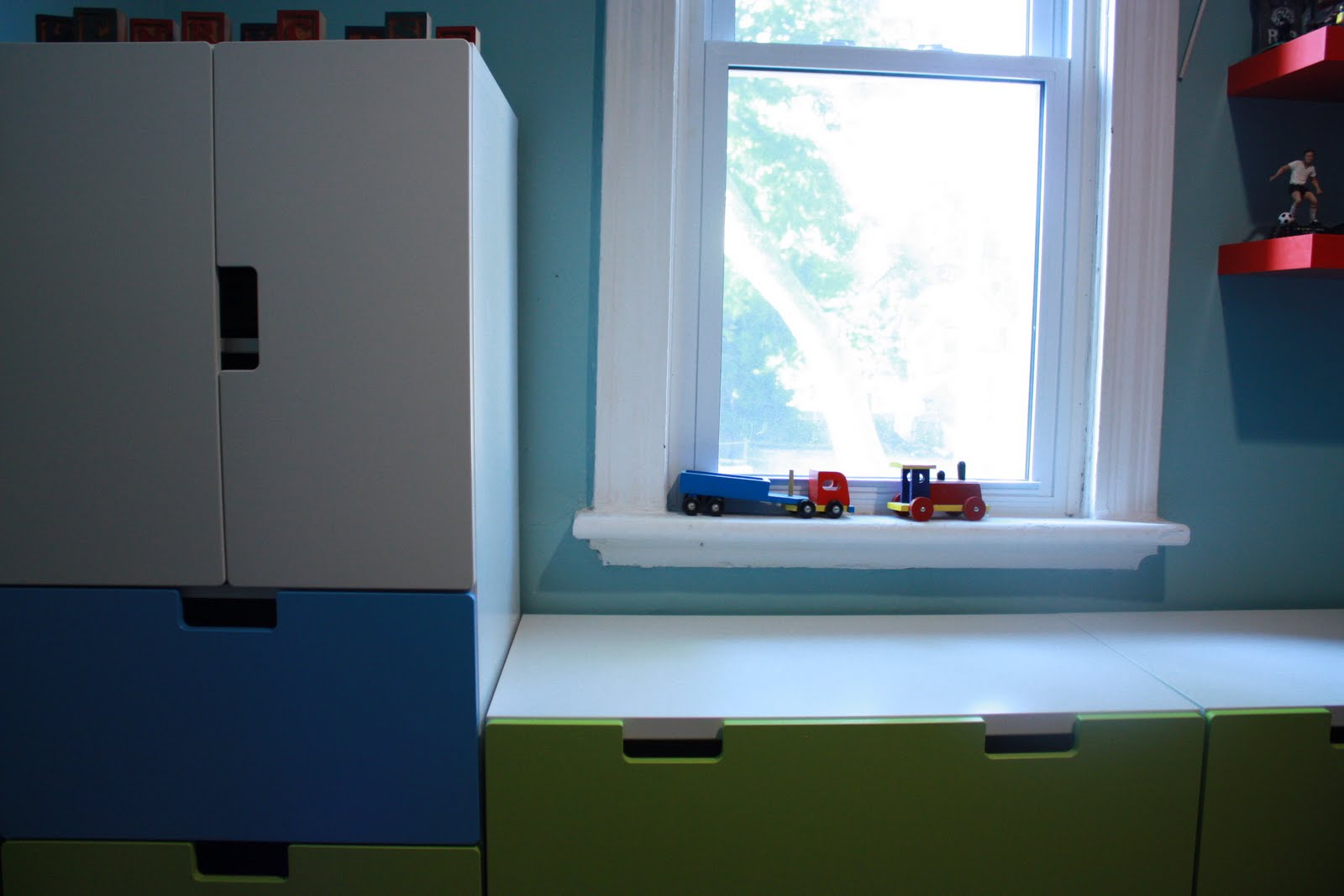 перекраска шкафа икеа стува