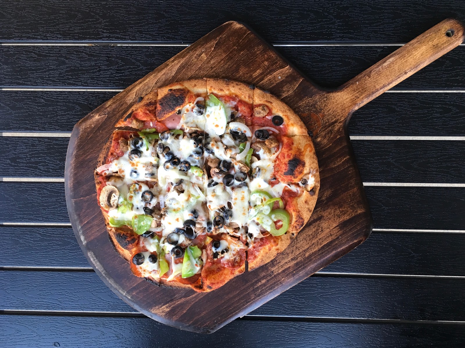 Houston Food Explorers Pizza DaddyO's Brick Oven Pizza on Dairy Ashford