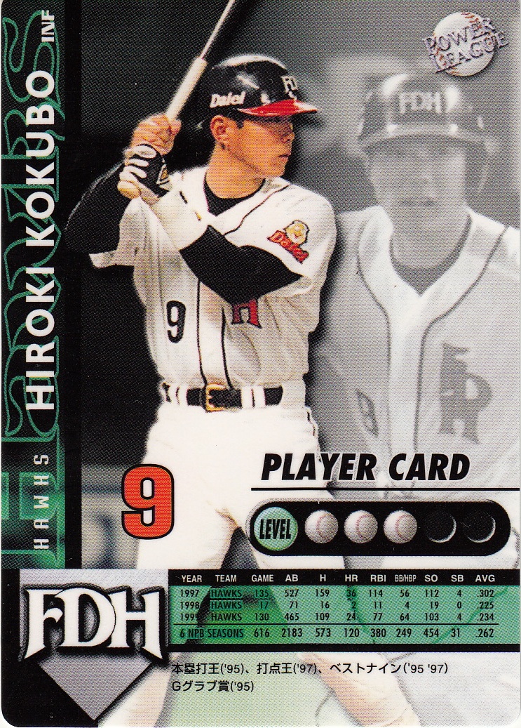 Japanese Baseball Cards Hiroki Kokubo