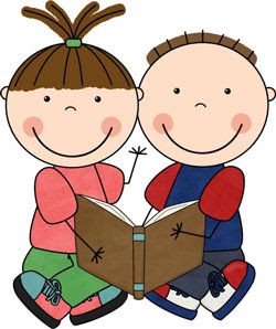 Kitap okuyan çocuklar