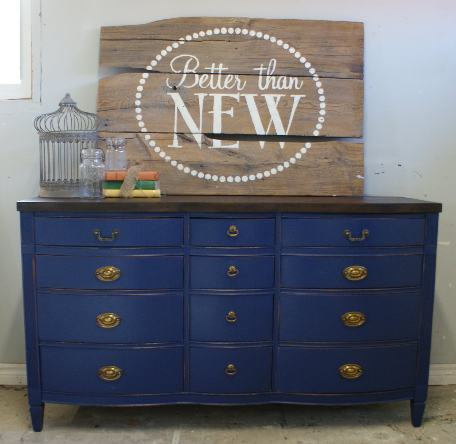 Better Than New Little Boy Blue Dresser