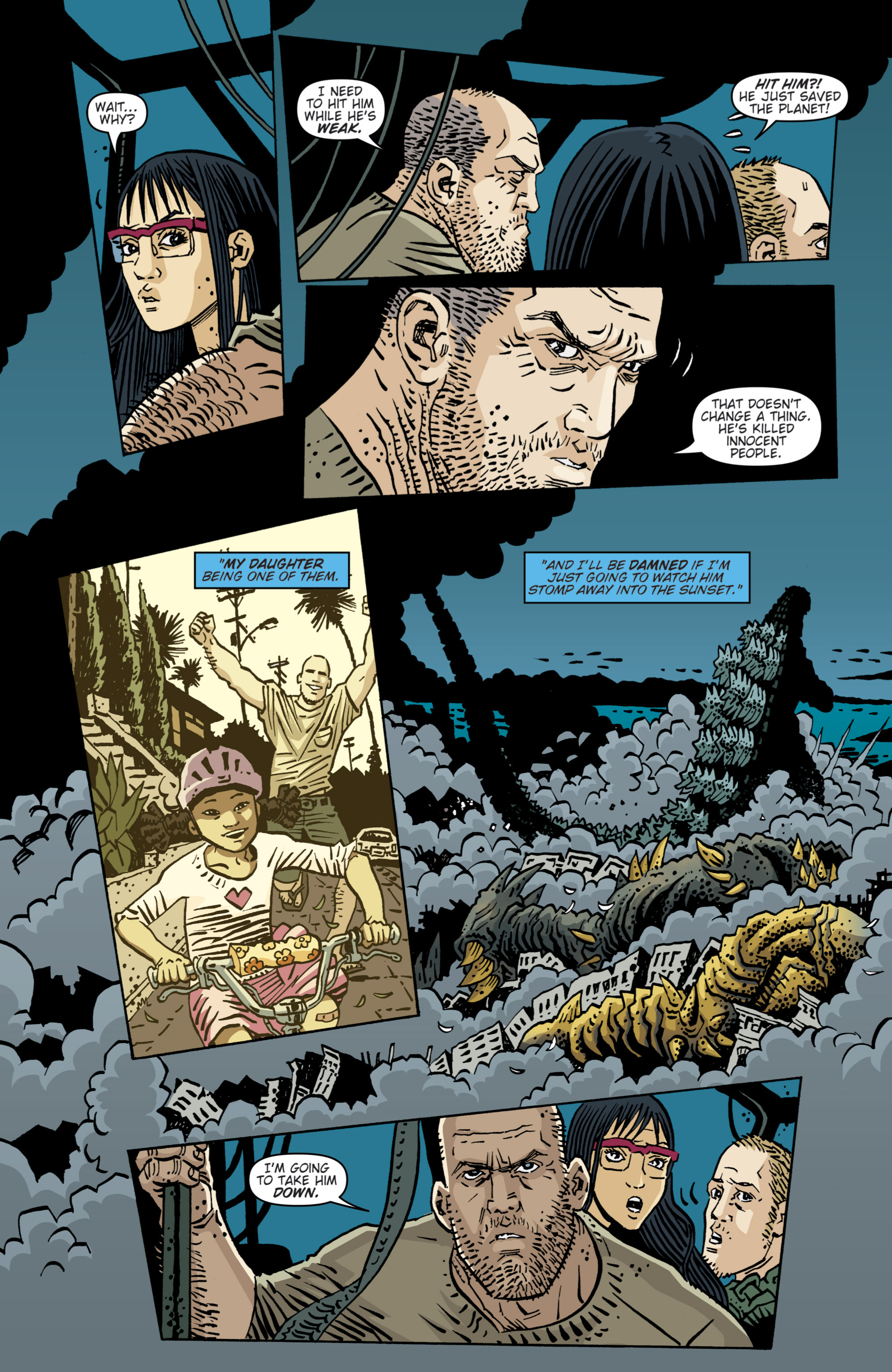 Read online Godzilla (2012) comic -  Issue #13 - 21
