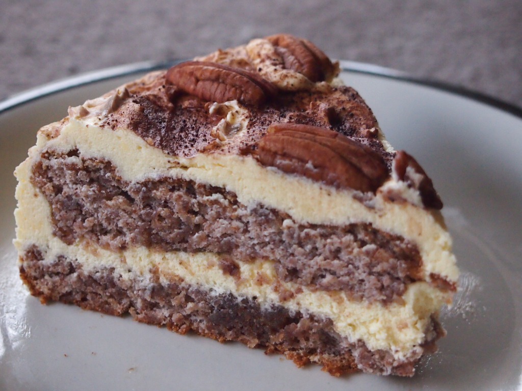 Just Desserts Here Pecan Marsala Cake Recipe (GF) (LF)