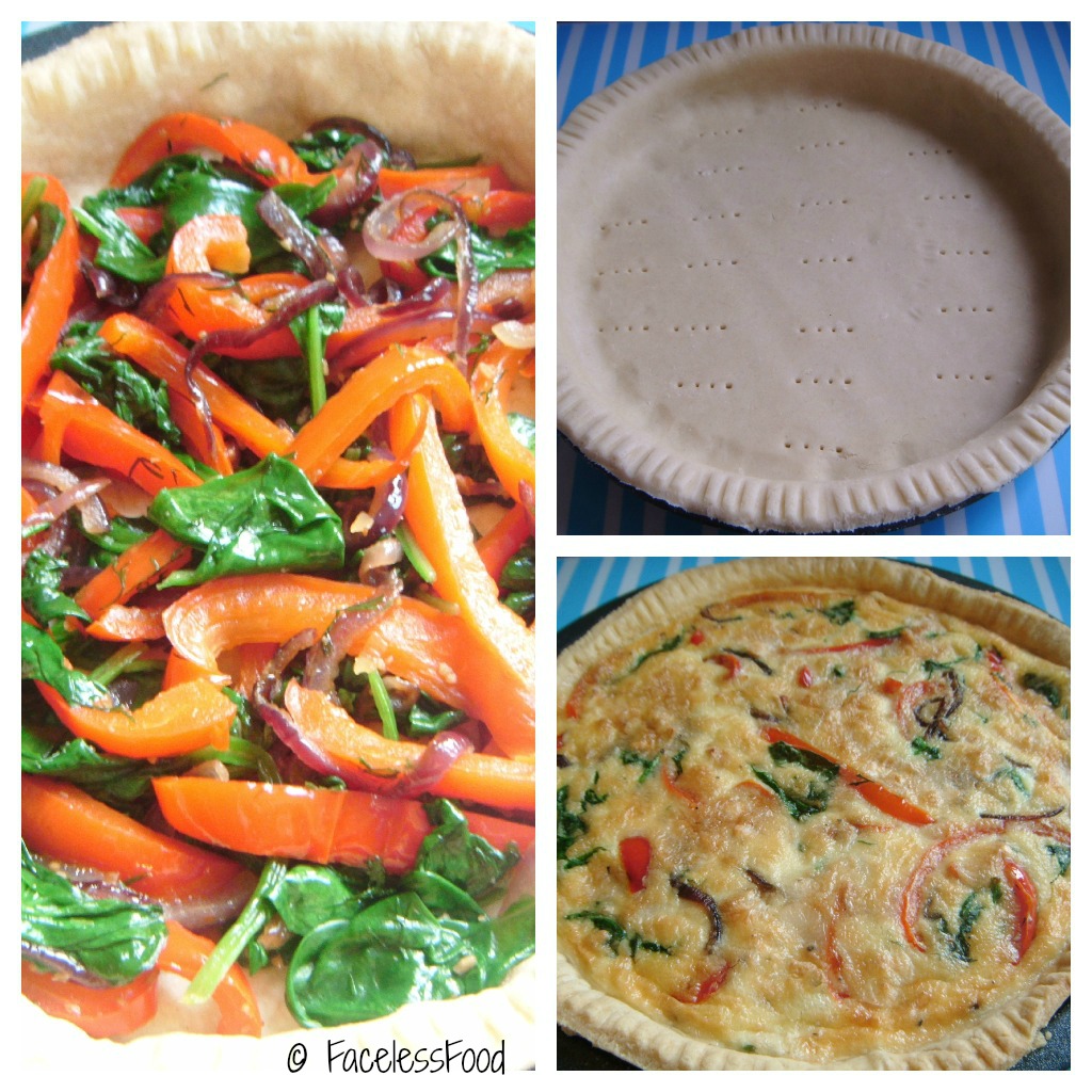 We Don't Eat Anything With A Face Spinach, Red Pepper and Goat's