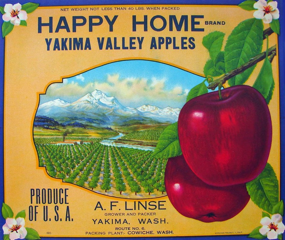 ART & ARTISTS Apple Crate Labels part 3