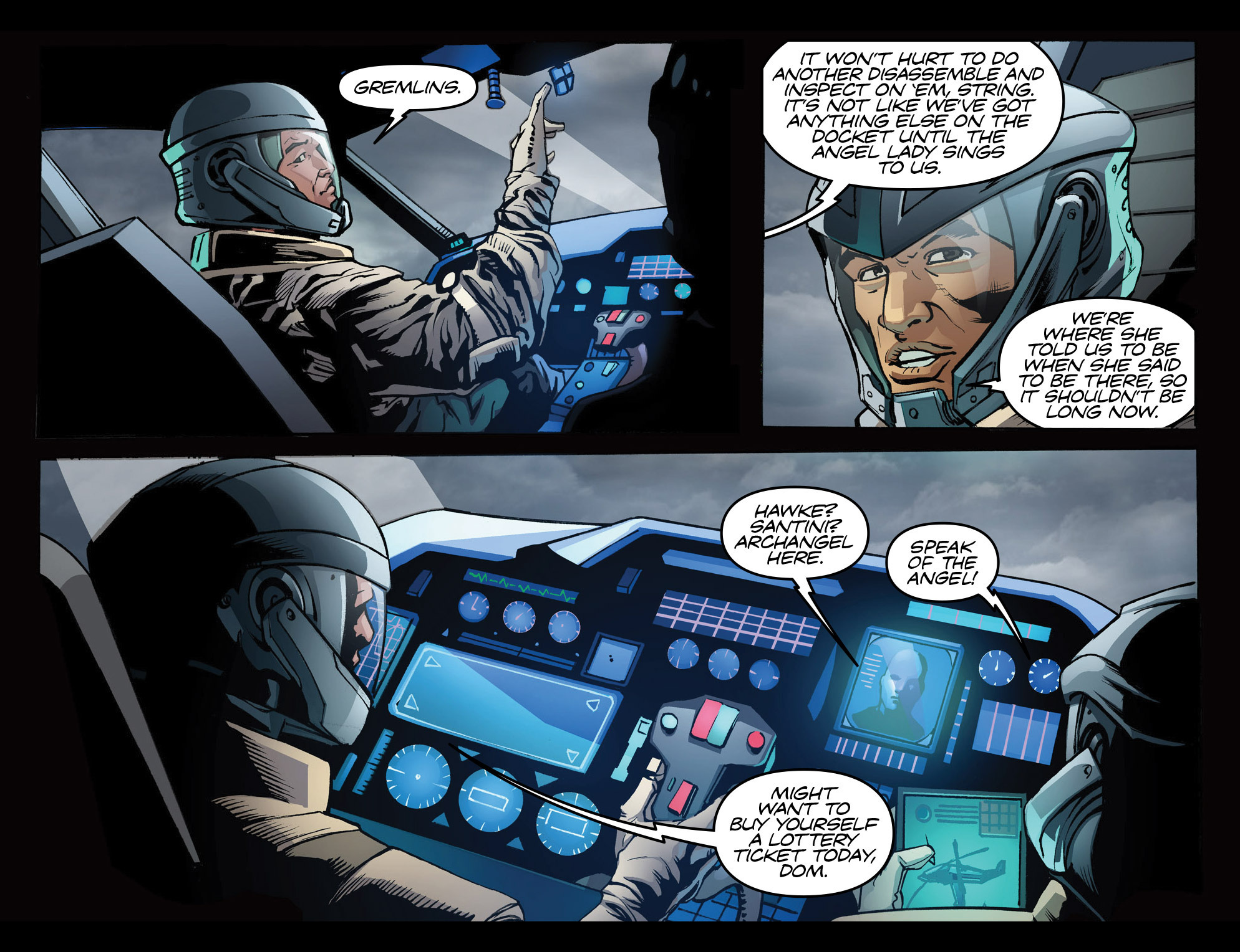 Read online Airwolf Airstrikes comic -  Issue #4 - 8