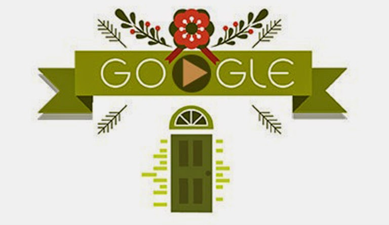Ευχές για καλά Χριστούγεννα από την Google