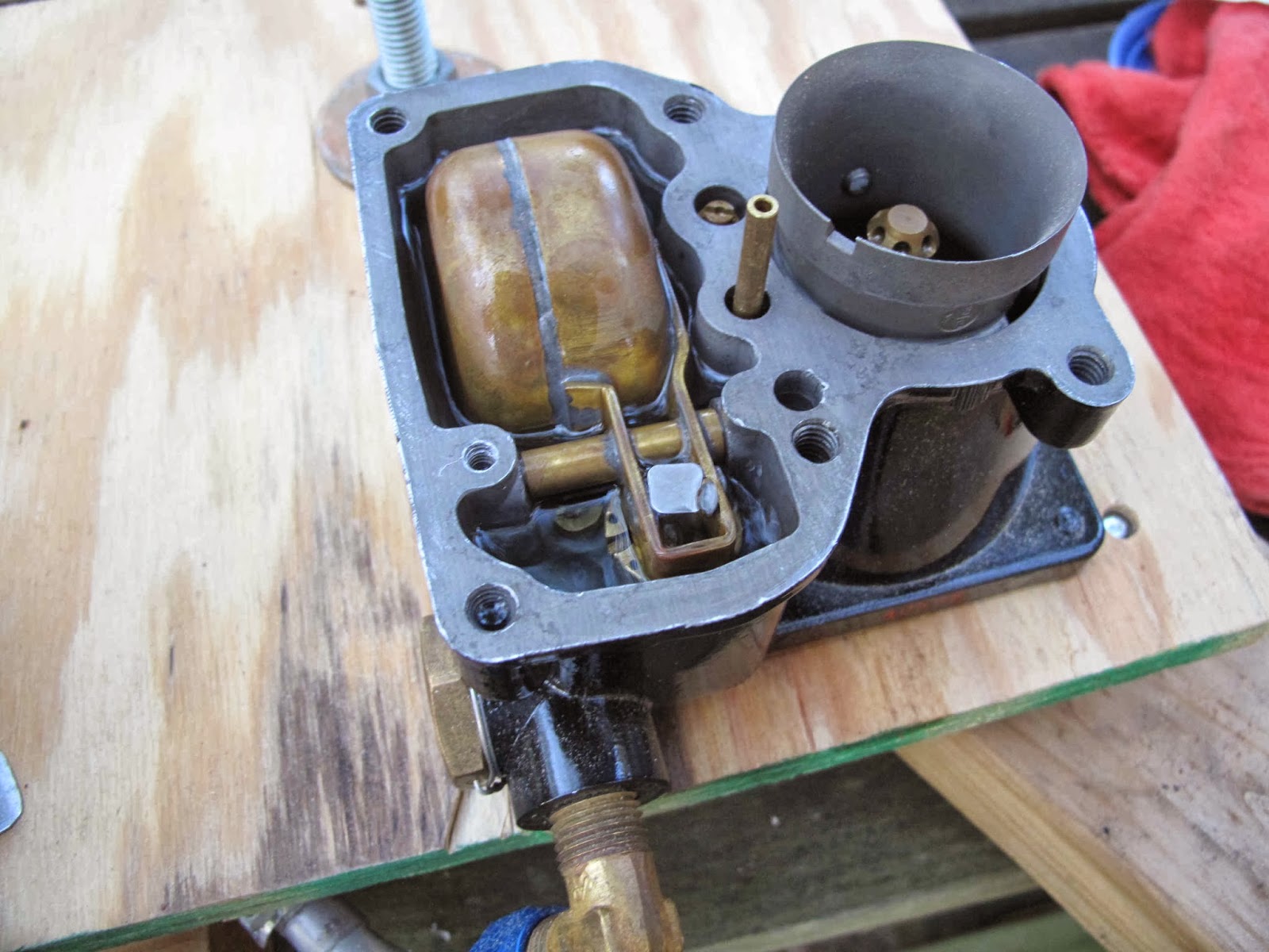 Cessna 140 Rebirth Carburetor Float Level Setting