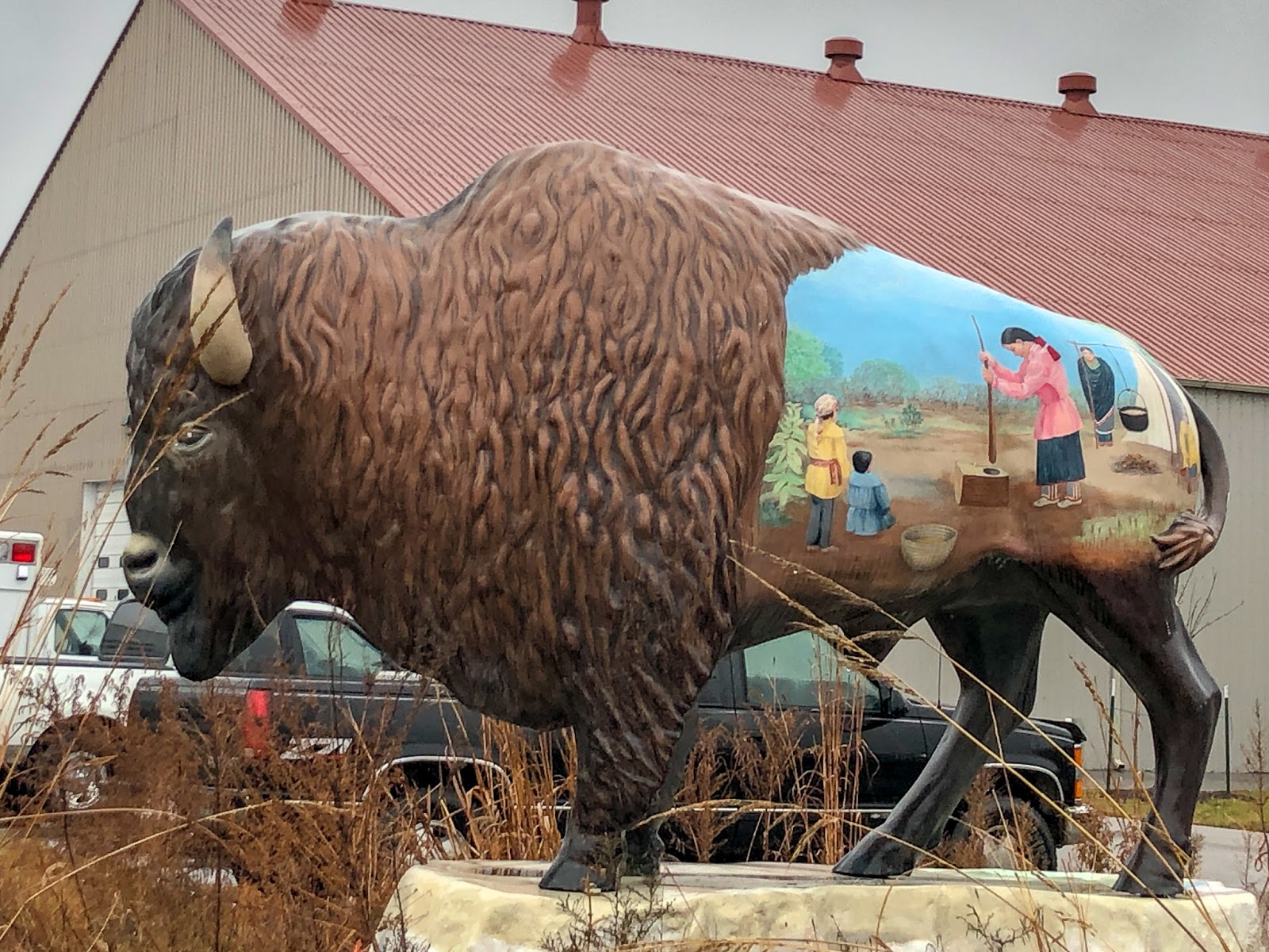 Nomadic Newfies Where the Buffalo Roam