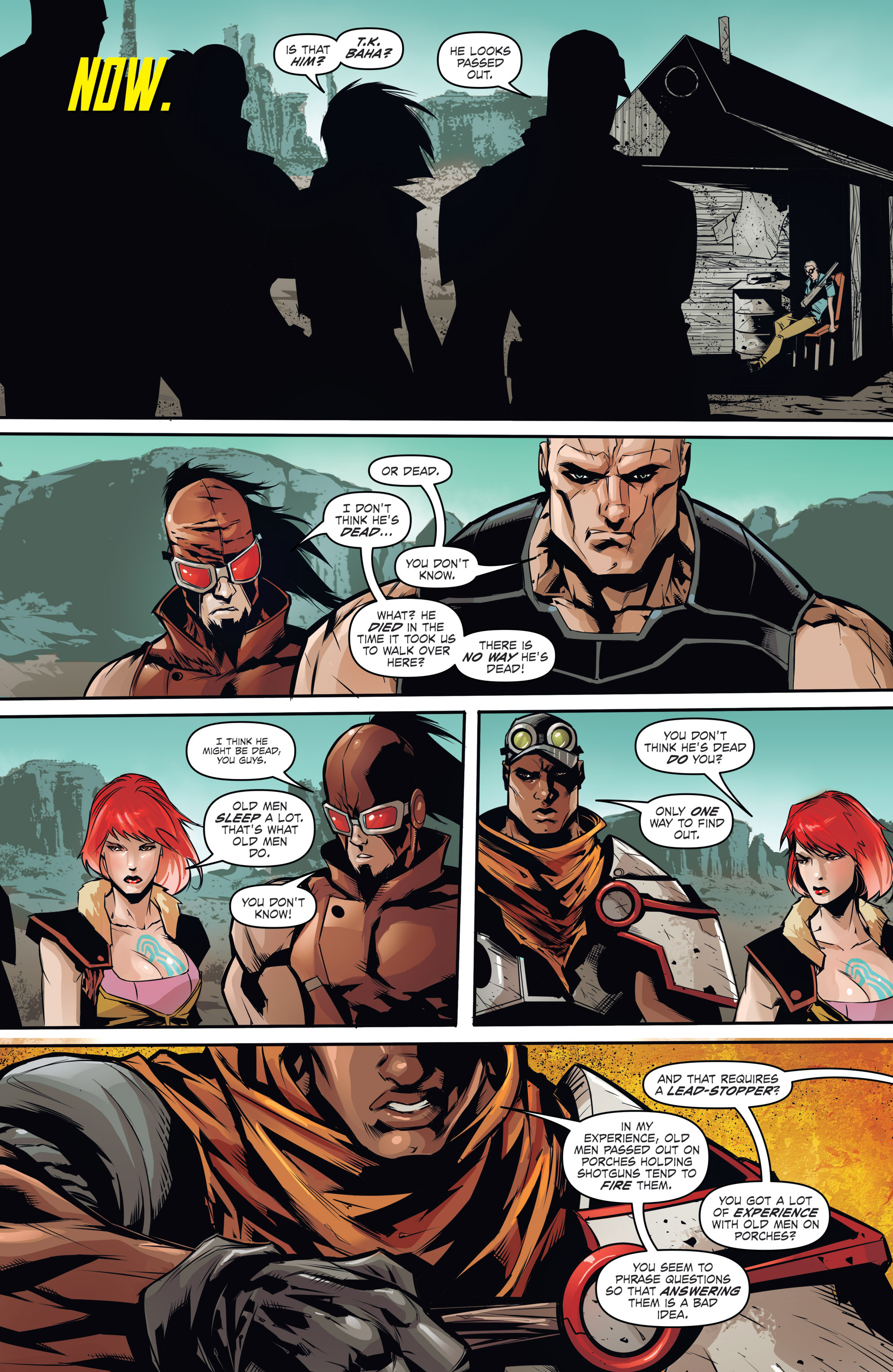 Read online Borderlands: The Fall of Fyrestone comic -  Issue #2 - 4