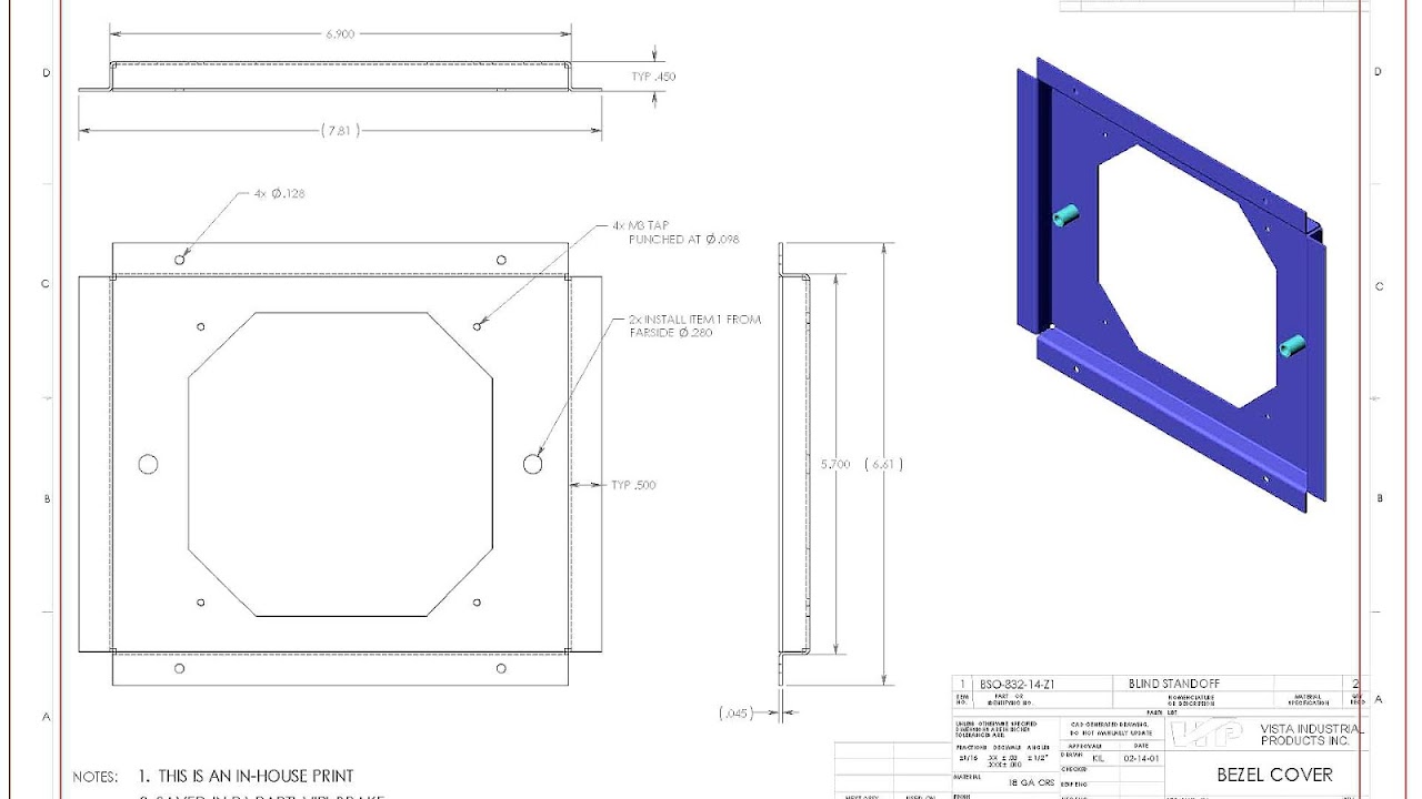 How To Read Machining Blueprints - Blue Choices