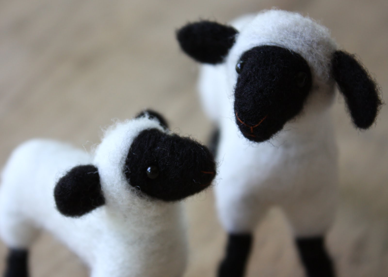 lil fish studios needlefelted sheep kit in the shop!