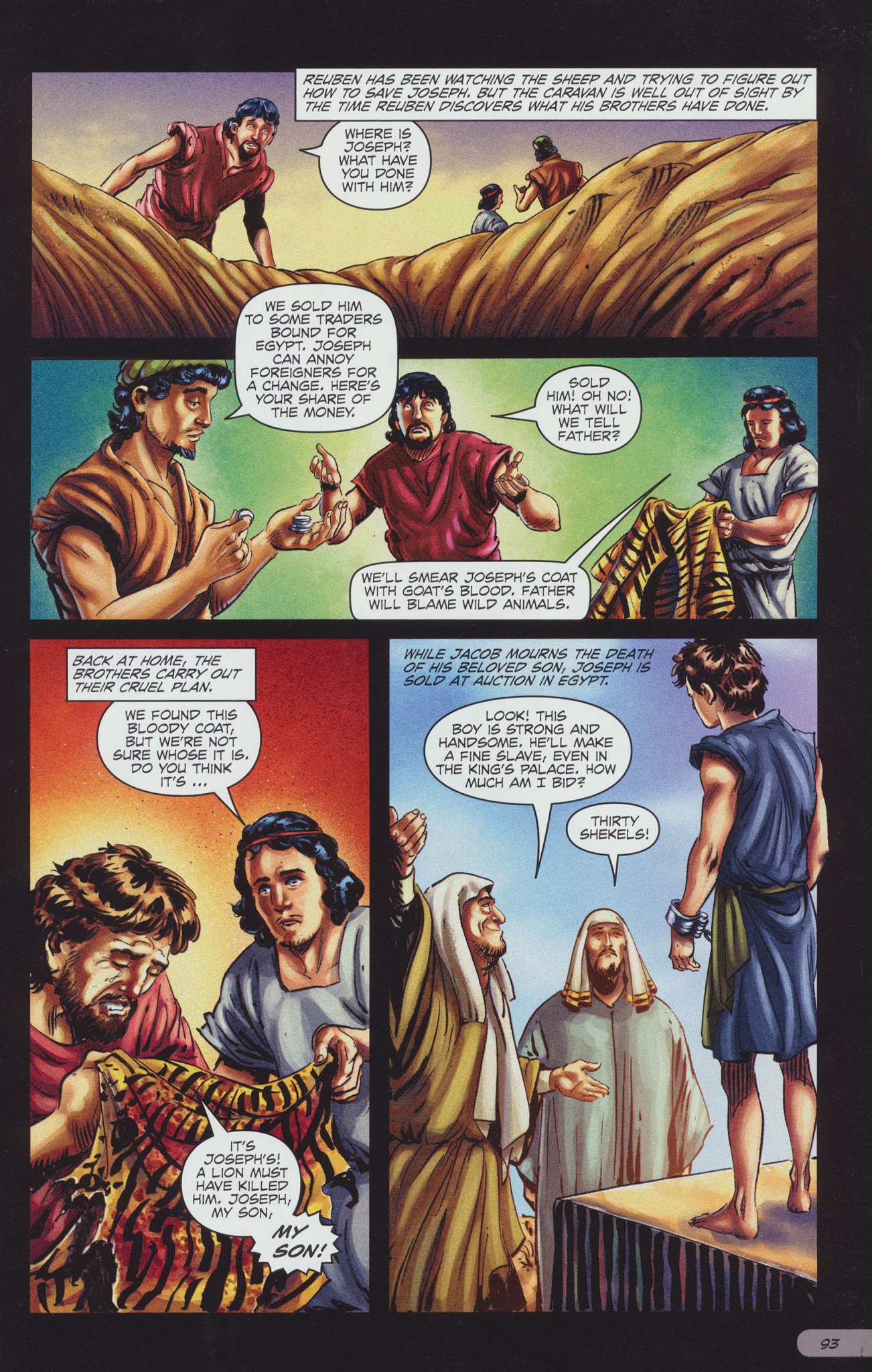 Read online The Action Bible comic -  Issue # TPB 1 - 97