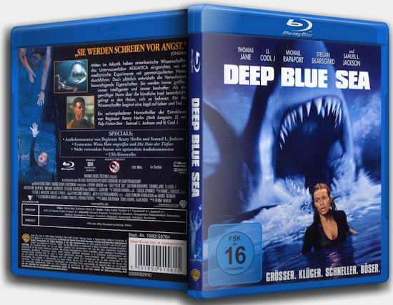Deep Blue Sea (1999) 1080p BDRip Dual Latino-Inglés [Subt. Esp.-Ing.] (Terror. Acción. Ciencia ficción)