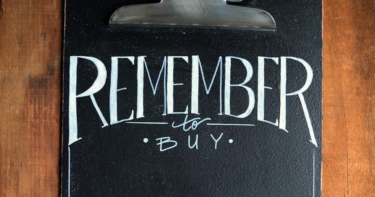 Kitchen Chalkboard Made From Clipboard anderson + grant