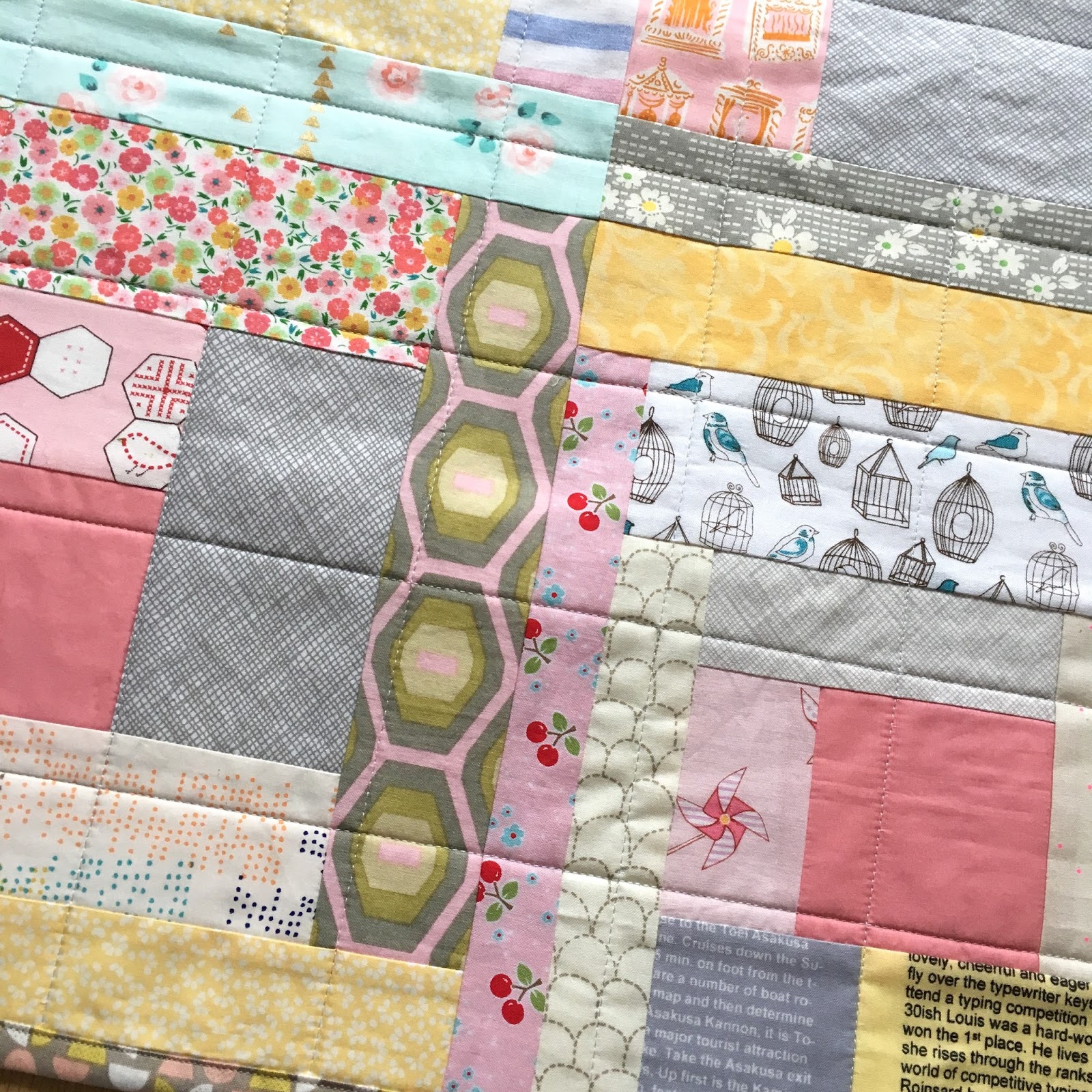 baby at play quilt / CHARM ABOUT YOU