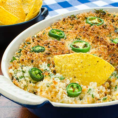 Kitchen Riffs Baked Jalapeño Popper Dip