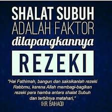 Drasya Jika Hidup Sering Susah Lihatlah Sholat Shubuh Mu