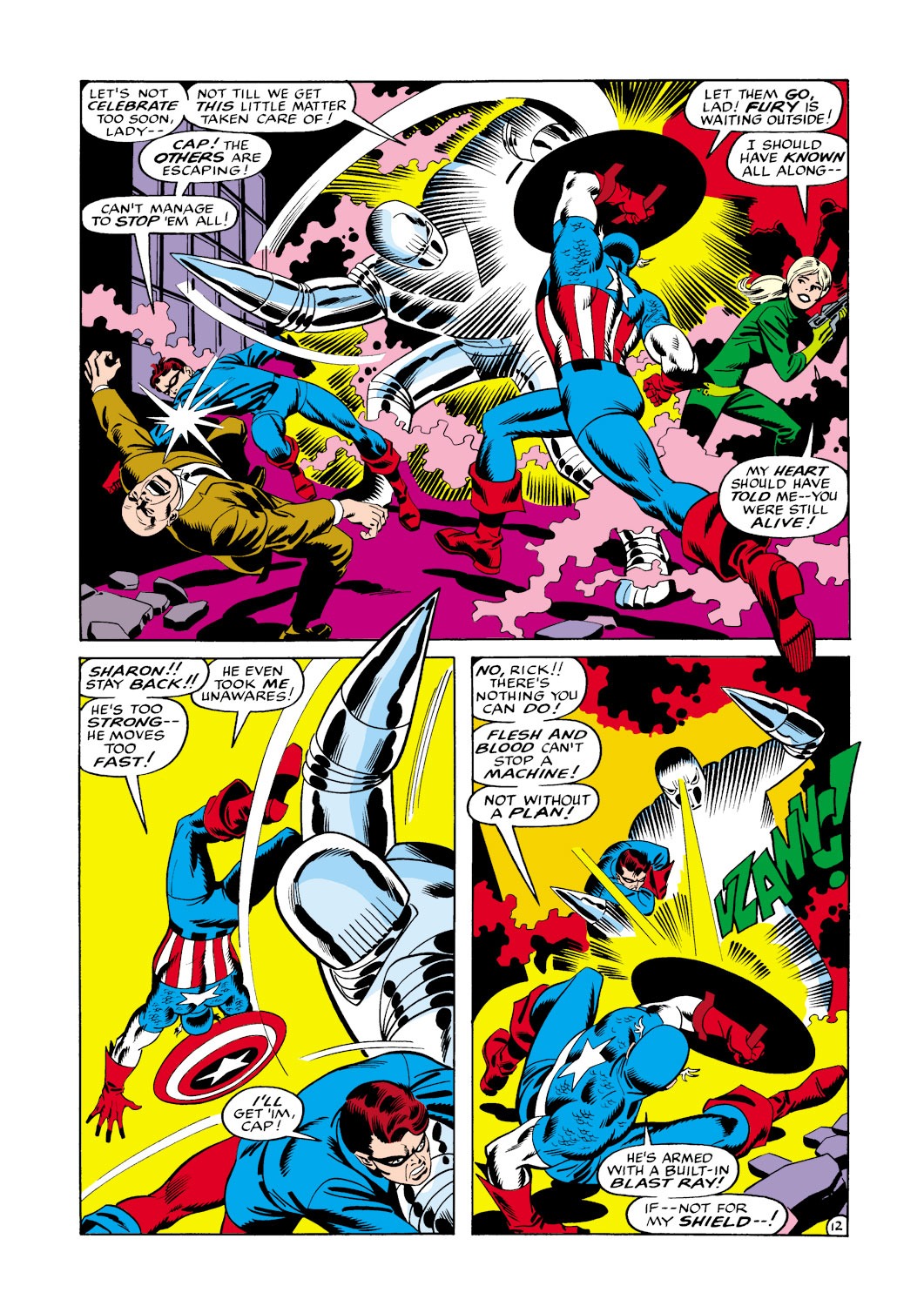 Read online Captain America (1968) comic -  Issue #114 - 13