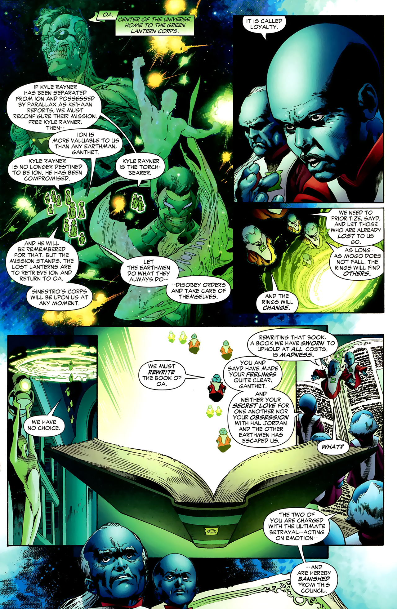Read online Green Lantern (2005) comic -  Issue #23 - 9