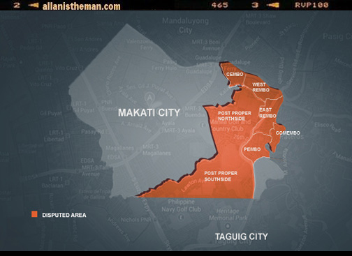 New Makati City Map 2013