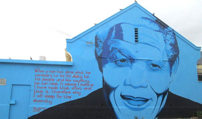 La Böcöque. Aventuras en Sudáfrica. graffiti mandeka