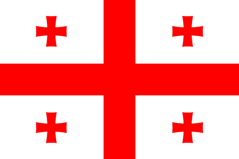 Bendera identitas negara Georgia