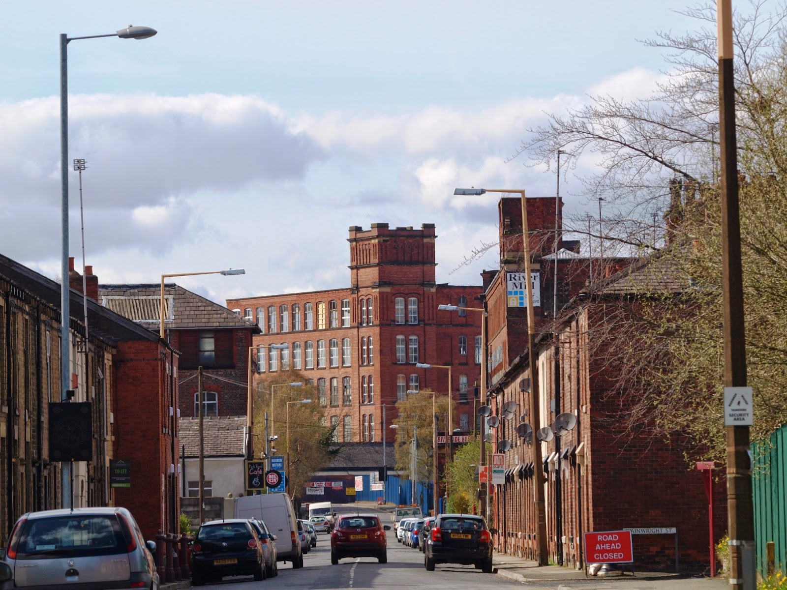 Dukinfield views in Tameside by Cllr John Taylor New Mill Park Road