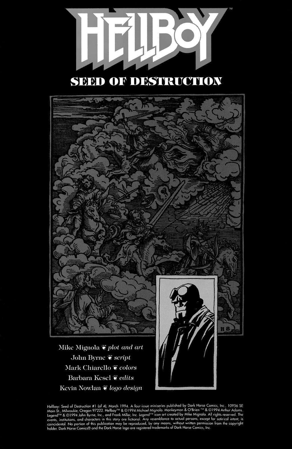 Read online Hellboy: Seed of Destruction comic -  Issue #1 - 2