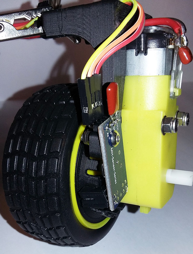 Andromina robot V.2.0: Encoder and Arduino.Tutorial about the IR speed ...
