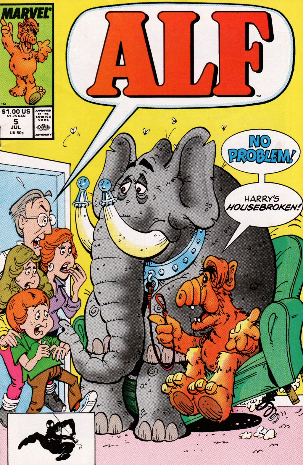 Read online ALF comic -  Issue #5 - 1