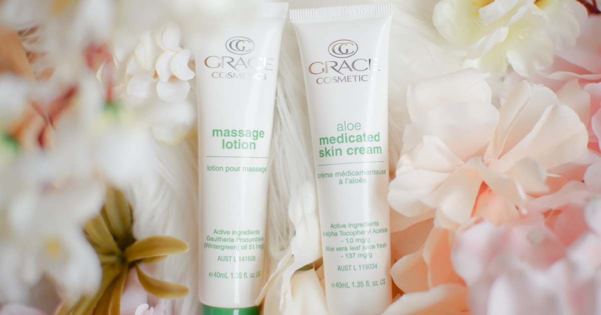 Grace Cosmetics Aloe Medicated Skin Cream & Massage Lotion Review