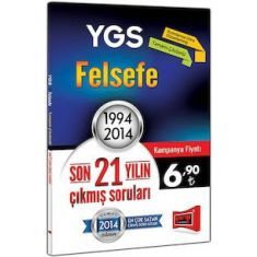 %50 Ucuzkitapal Yargı YGS Felsefe Son 21 Yılın Çıkmış Soruları 1994 - 2014 %50 Ucuzkitapal Yargı YGS Felsefe Son 21 Yılın Çıkmış Soruları 1994 - 2014
