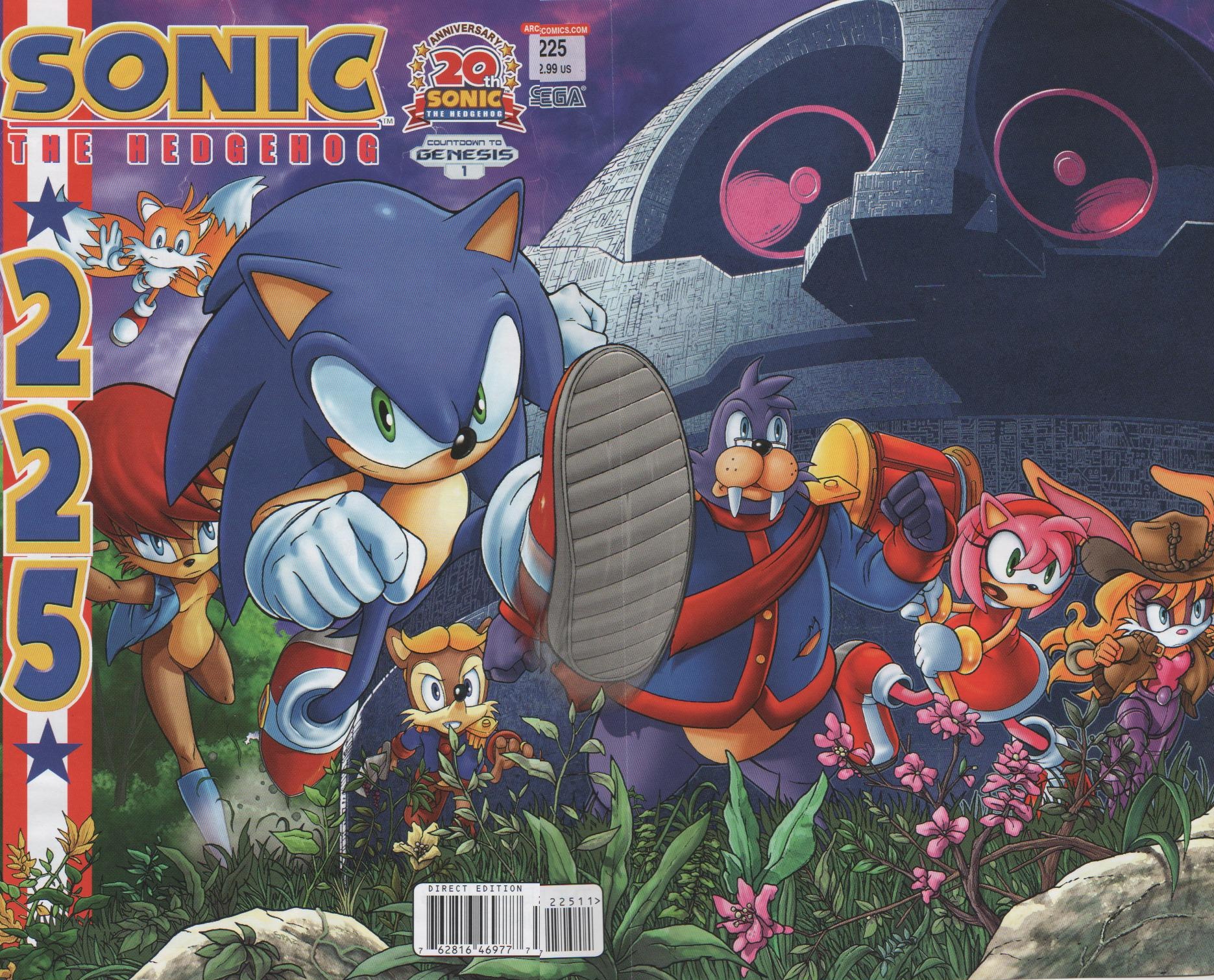 Read online Sonic The Hedgehog comic -  Issue #225 - 1