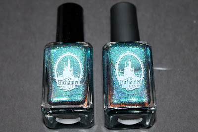 Comparative of two batches of Scintealliant from Enchanted Polish