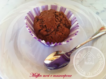 muffins cioccolato e nocciole