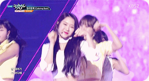 내 맘속 1등아이돌 오마이걸 뮤직뱅크 무대.gif | 인스티즈